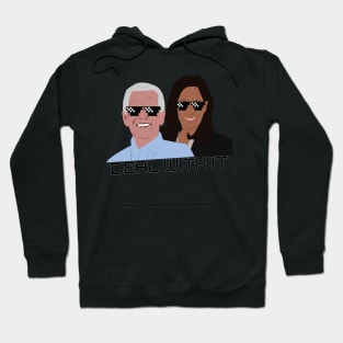 Joe Biden Kamala Harris Deal With It Hoodie